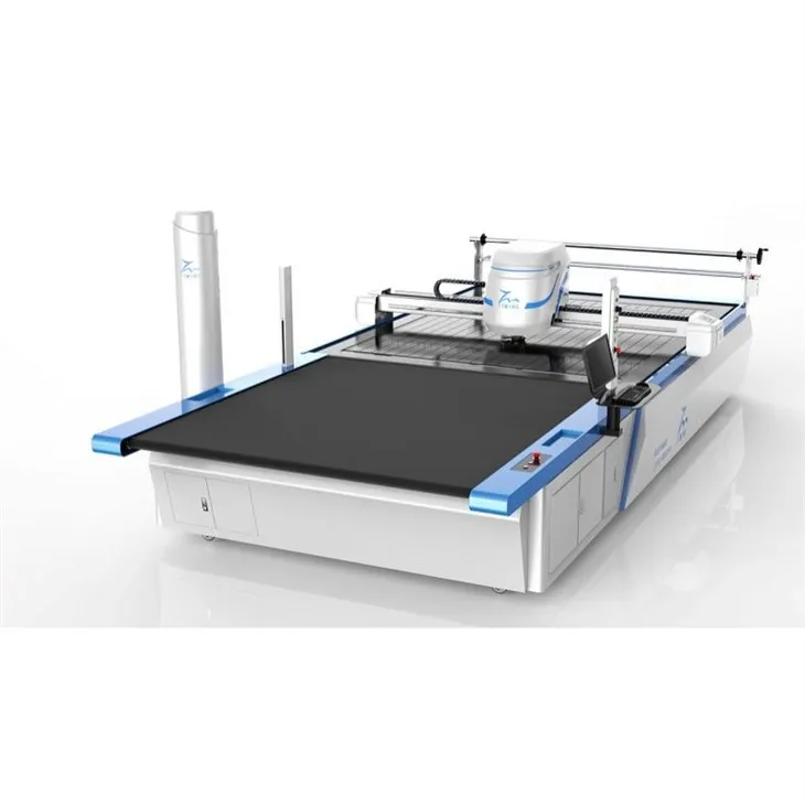 Textile fabric cutting machine